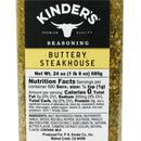 Kinder's Buttery Steakhouse Rub All Purpose Seasoning Beef Chicken 24 Oz Bottle