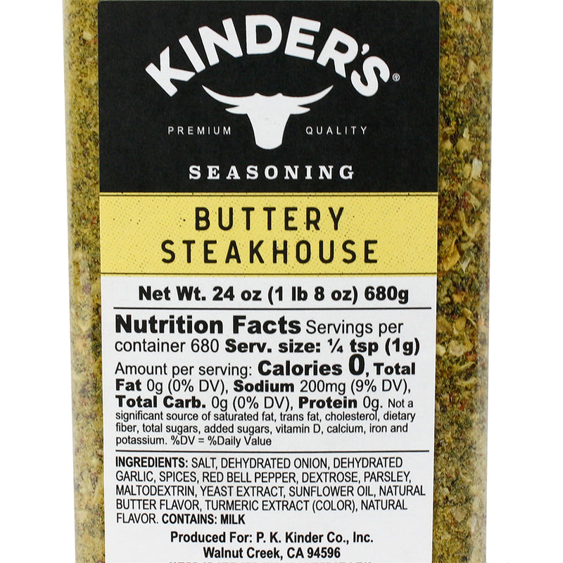 Kinder's Prime Rib Premium Rub for Beef Pork Lamb Wild Game Seasoning 23  Oz, Large - Foods Co.