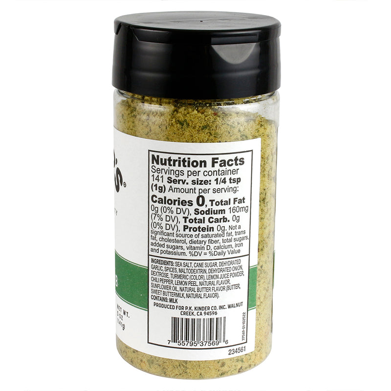 Kinder's Buttery Garlic & Herb Handcrafted Premium Dry Seasoning No MSG 5 Oz