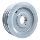 6.5" Triple Groove Pulley fits B Section V-Belt 5L with 1-1/8" Sheave Bushing 3BK67H