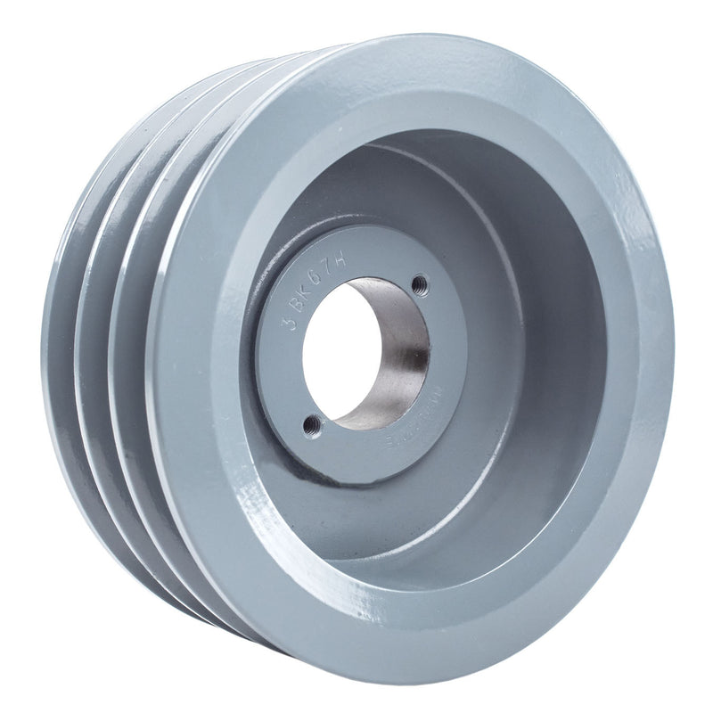 3BK67H 6.5" 3 Groove Belt B Section 5L Pulley, FOR BUNDLE USE ONLY