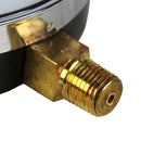 Large 4.5" 200 PSI Air Compressor Tank Pressure Gauge 1/4" Male NPT Threads
