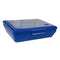 Mr. Bar-B-Q Cook Carry & Serve Container With Lid & Steam Release BPA Free Blue