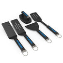 Pit Boss Ultimate Griddle 5 Piece Tool Kit with Spatulas Scraper and Brush 40930