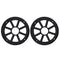 Kicker PS Series 6.5 Inch Powersports Coaxial Speakers 60W RMS 120W Peak 4 Ohm