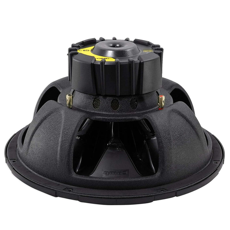 Kicker 43C154 15 Inch Comp Series Car Audio Subwoofer 4 Ohm 250W RMS 500W Peak