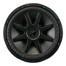 Kicker CompVR 15" Subwoofer 4 Ohm DVC 500W Rms 1000W Max Car Audio 43CVR154