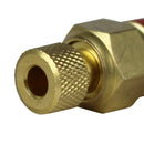 1/4" MNPT Manual Twist Style Air Compressor Tank Drain with O-Ring Seal