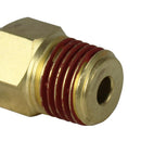 1/4" MNPT Manual Twist Style Air Compressor Tank Drain with O-Ring Seal