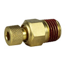 1/4" MNPT Manual Twist Style Air Compressor Tank Drain with O-Ring Seal