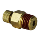 1/4" MNPT Manual Twist Style Air Compressor Tank Drain with O-Ring Seal