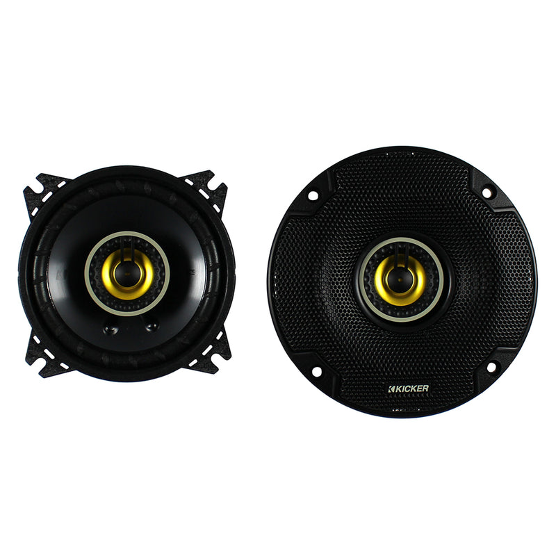4" Coaxial Speakers 4 Ohm 50W RMS 150W Peak Kicker CS Series CSC4 46CSC44