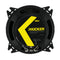 4" Coaxial Speakers 4 Ohm 50W RMS 150W Peak Kicker CS Series CSC4 46CSC44
