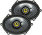 Kicker 6 x 8" 2-Way Coaxial Speakers 225 Watts Max 4 Ohm CS Series 46CSC684 Pair