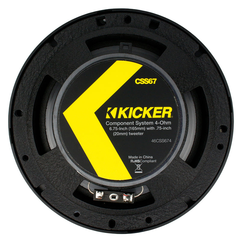 Kicker CS Series 3/4 Inch Component Speaker System 300W Max 100W