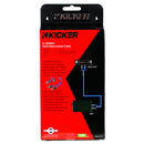 Kicker K Series 2 Channel RCA Interconnect Cable OFC 6 Feet 2 Meter 46KI22