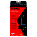Kicker K Series 2 Channel RCA Interconnect Cable OFC 3 Meters 46KI23
