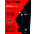 Kicker K Series 2 Channel RCA Interconnect Cable OFC 19 Feet 6 Meter 46KI26