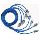 Kicker K Series 4 Channel RCA Interconnect Cable OFC 13 Feet 4 Meters 46KI44