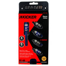 Kicker K Series 4 Channel RCA Interconnect Cable OFC 19 Feet 6 Meter 46KI46