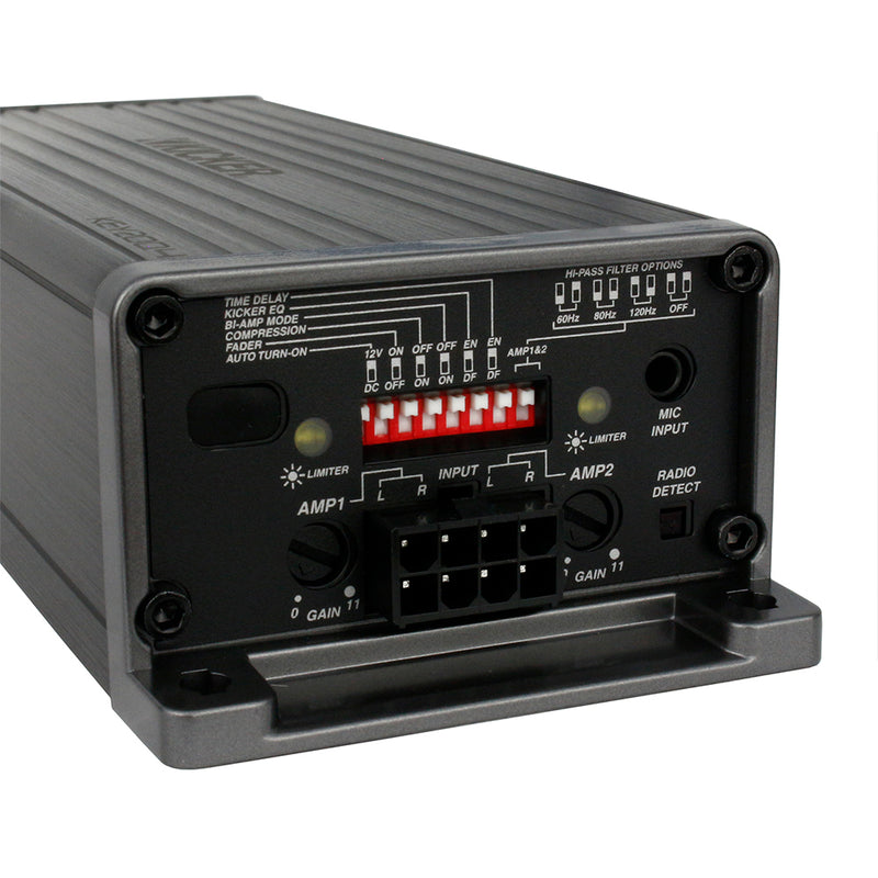Kicker KEY Technology Smart 4 Channel Class D Amplifier 200W RMS 4x50W 47KEY2004