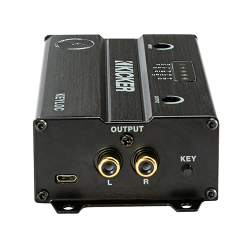KEYLOC Smart Line-Out Converter DSP Controlled 10V RMS Kicker 47KEYLOC
