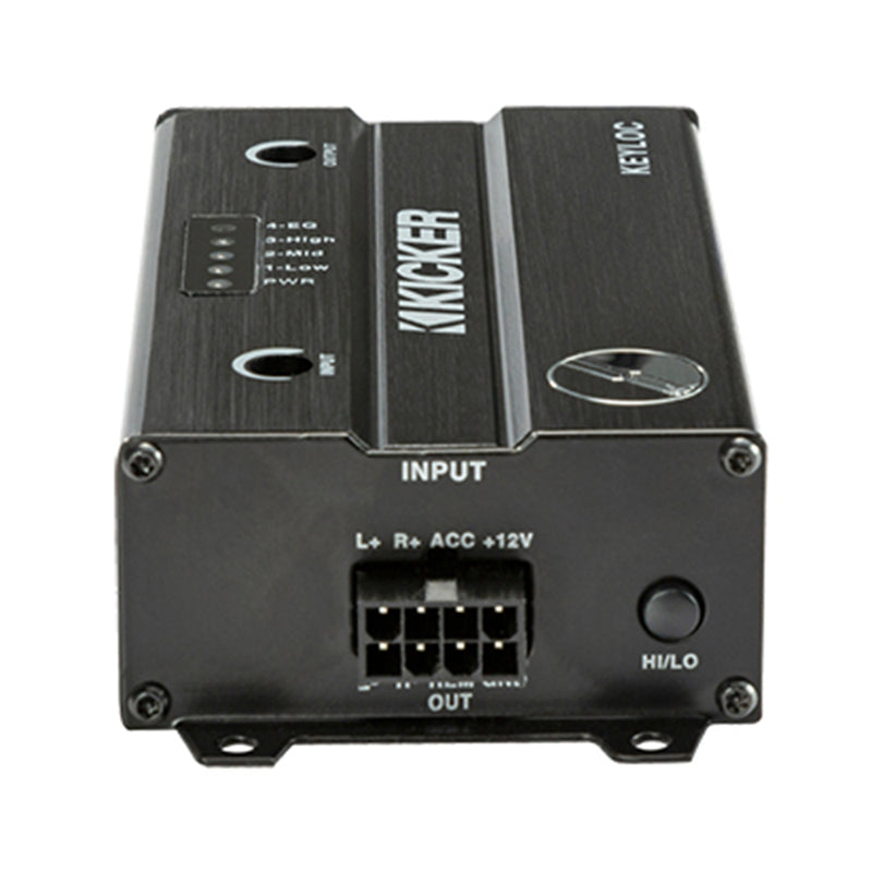 KEYLOC Smart Line-Out Converter DSP Controlled 10V RMS Kicker 47KEYLOC