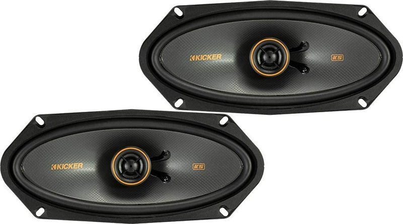 Kicker KS Series 4x10" 2-Way Car Speakers Pair 47KSC41004