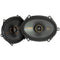 Kicker 6 x 8" Coaxial Speakers 150 Watts Max 4 Ohm Car Audio 47KSC6804 Pair