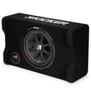 Kicker Comp 10" Down Firing Loaded Subwoofer Enclosure 4 Ohm 150W Rms 48CDF104