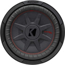 Kicker Comp 10" Slim Subwoofer 800W Max Dual 4 Ohm Car Audio 48CWRT104 Single