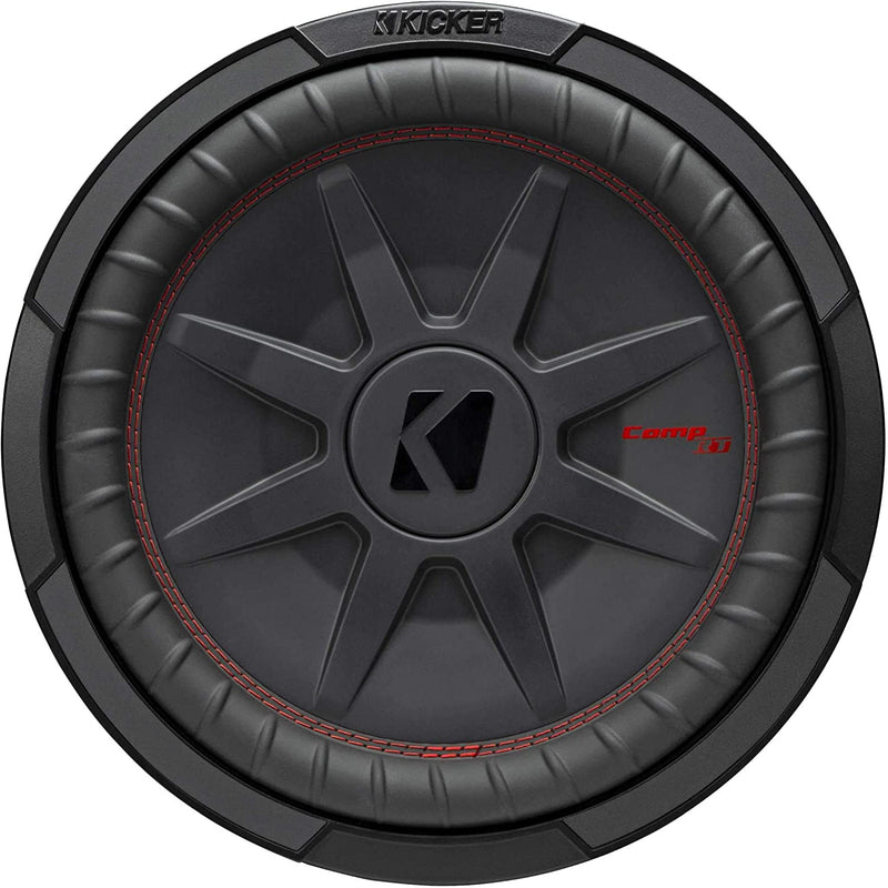 Kicker Comp 12" Subwoofer 1000 Watts Max Dual 4 Ohm Car Audio 48CWRT124 Single