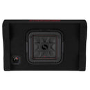 Kicker 10" Down-Firing Loaded Subwoofer Enclosure Thin 500 Rms 2 Ohm 49L7TDF102