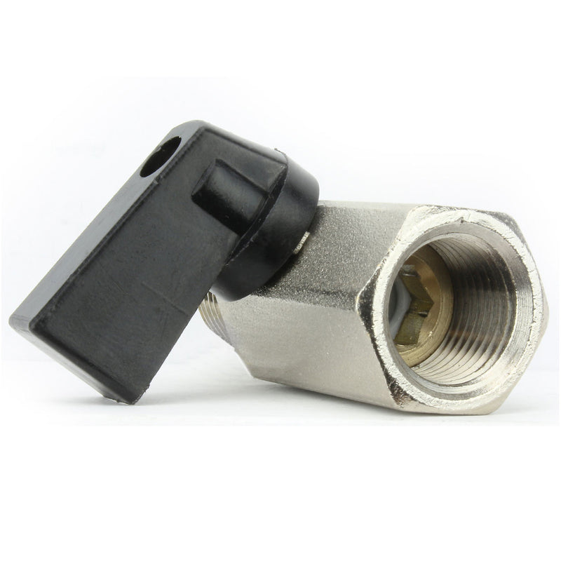 Mini 3/8" Male x 3/8 Inch Male NPT Brass Ball Shut Off Valve Water Air Fluid WOG 50120