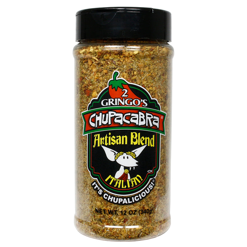 2 Gringos Chupacabra Artisan Blend Italian Seasoning Rub All Purpose 12 Ounce