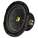 8" CompC Subwoofer 4 Ohm 200W RMS 400W Peak Dual Voice Coil Kicker 50CWCD84