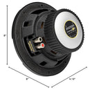 8" CompC Subwoofer 4 Ohm 200W RMS 400W Peak Dual Voice Coil Kicker 50CWCD84
