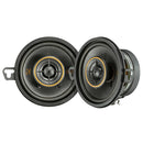 Kicker 3.5" Coaxial Speaker Pair 4 Ohm 50W Rms 100W Peak Car Audio 51KSC3504