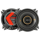 Kicker 4" Coaxial Speaker Pair 1/2" Tweeter 4 Ohm 75W Rms 150W Peak 51KSC404