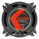 Kicker 4" Coaxial Speaker Pair 1/2" Tweeter 4 Ohm 75W Rms 150W Peak 51KSC404