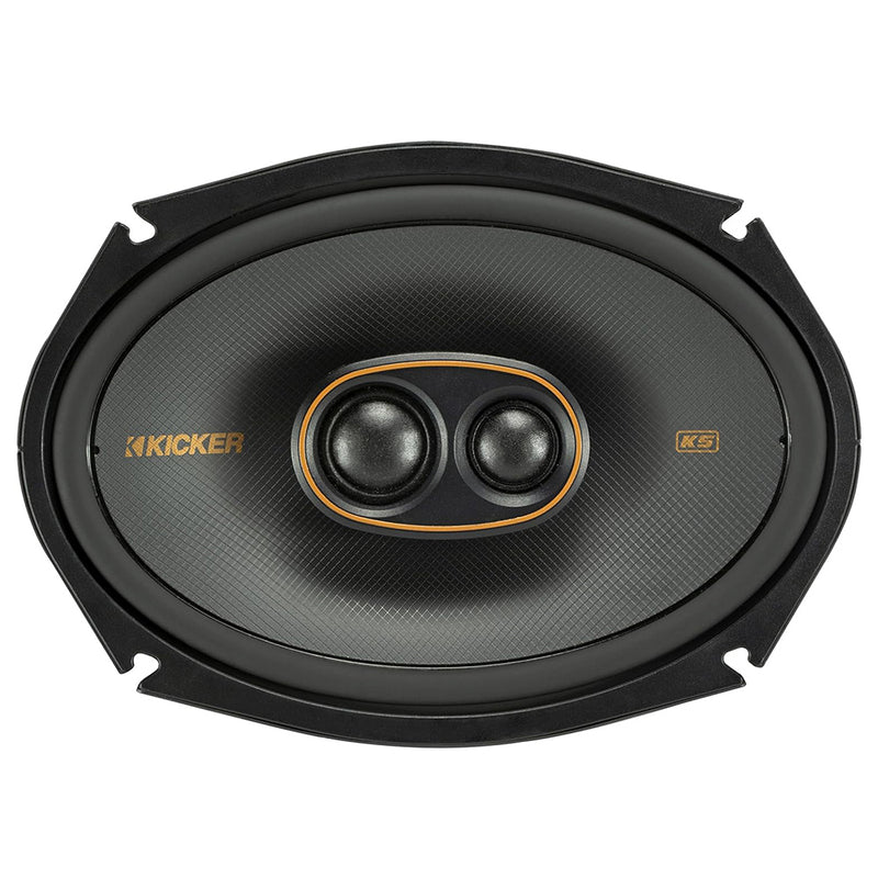 Kicker KS Series 6x9" 3 Way Coaxial Speaker Pair 150W Rms 300W Peak 51KSC69304