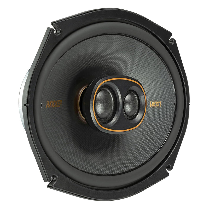 Kicker KS Series 6x9" 3 Way Coaxial Speaker Pair 150W Rms 300W Peak 51KSC69304