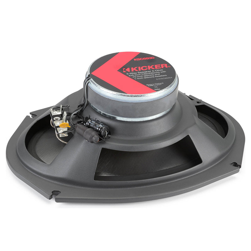 Kicker KS Series 6x9" 3 Way Coaxial Speaker Pair 150W Rms 300W Peak 51KSC69304