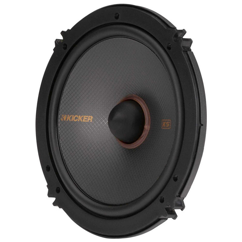 Kicker KS Series 6-3/4" Component Speaker System 250W Max 125W Rms 51KSS6704