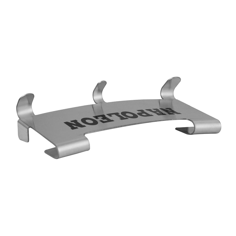 Napoleon Kettle Grill Tool Hanger Stainless Steel W/ Hook-Mount & 3 Tool Hooks
