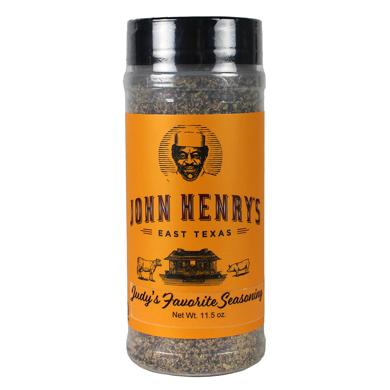 John Henry's Judy's Favorite Rub Seasoning No Salt No Sugar 11 oz Bottle