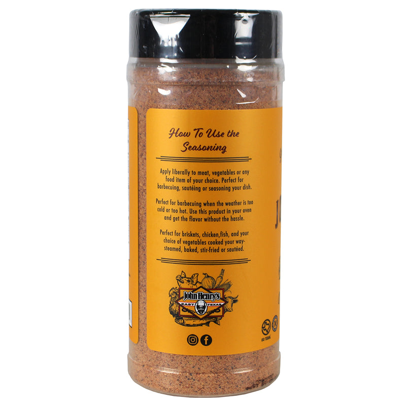 John Henry's Store Ole Bobs Hickory w/ Garlic Rub Seasoning 11.5 Oz Bottle 55126