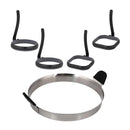 Blackstone Omelet and Egg Ring Kit Silicone w/ Heat Resistant Handles 5515