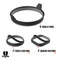 Blackstone Omelet and Egg Ring Kit Silicone w/ Heat Resistant Handles 5515