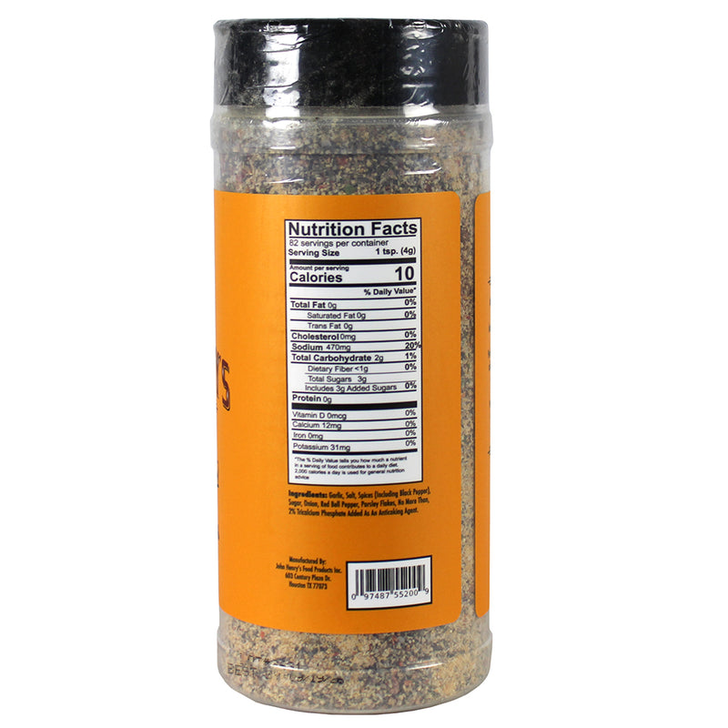 John Henry's Store Mojave Garlic Rub Seasoning 11.5 Oz Bottle All Purpose 55200